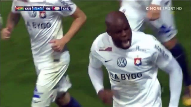 1-1 Hakeem Araba Penalty Goal Sweden Superettan - 04.09.2017 GAIS 1-1 Örgryte IS