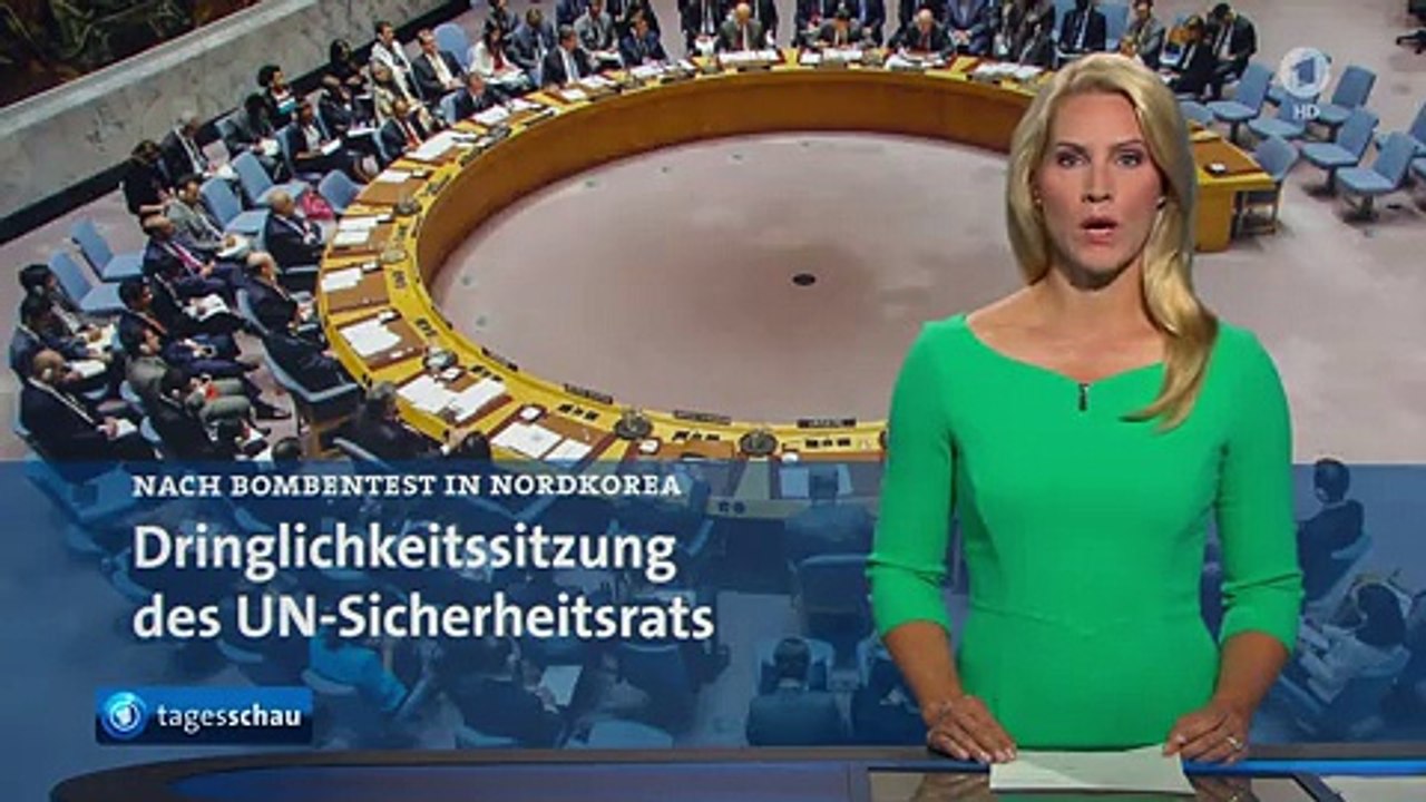 Tagesschau | 04. 09. 2017 20:00 Uhr (mit Judith Rakers) [GANZE FOLGE] | Das Erste