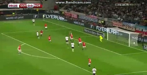 Mesut Ozil Goal HD - Germany 1-0 Norway 04.09.2017