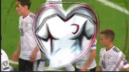 Super Goal T.Werner GERMANY 3 - 0 NORWAY 04.09.2017 HD
