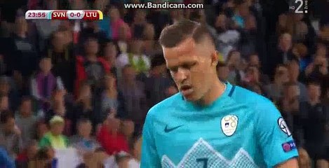 Ilicic J. (Penalty) Goal HD - Slovenia 1-0 Lithuania 04.09.2017