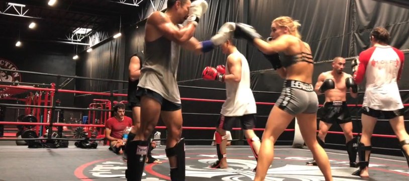 Muay Thai Sparring Highlights - Tess Kielhamer