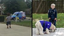 Never Seen An Ice Cream Truck Before & Officer Oliver Finds Missing Blanket