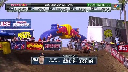 Download Video: 2017 Lucas Oil Pro Motocross - Rd12 Ironman - 450 Moto 2