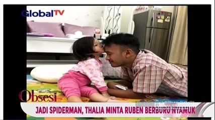 Ini Dia Aksi Lucu Ruben Onsu Jadi Spiderman yang Berburu Nyamuk