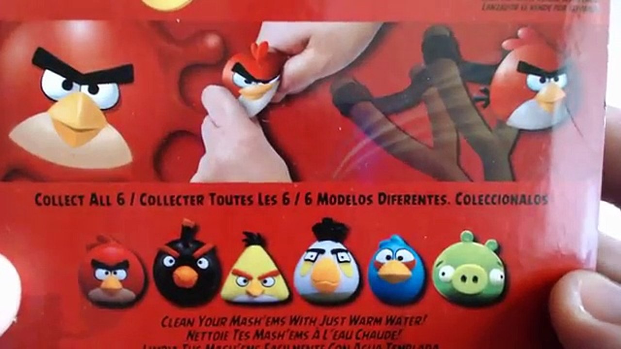 Enojado aves opinión juguete