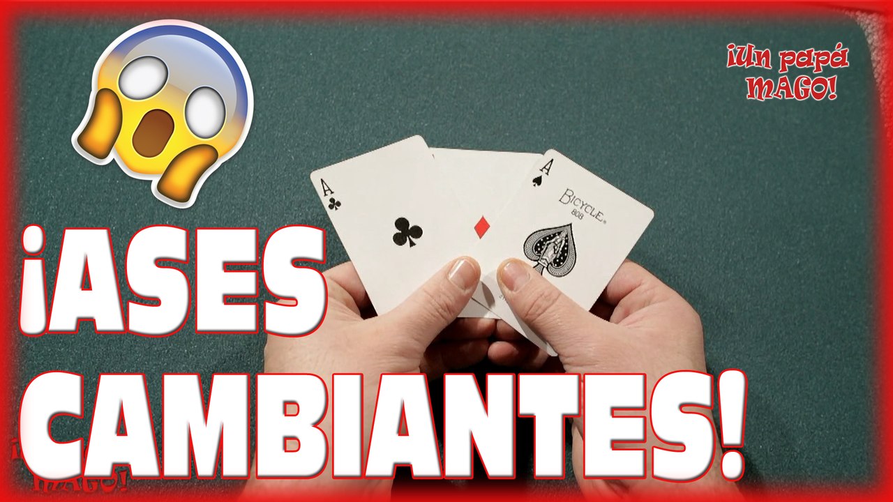 TRUCO DE MAGIA | ASES CAMBIANTES | CARTOMAGIA | APRENDE MAGIA | is Family Friendly