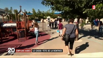 Suppression des emplois aidés : le casse-tête de la rentrée