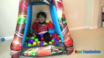 Balle des voitures géant enfants foudre fosse piscine Tente jouets Disney mcqueen surprise disney