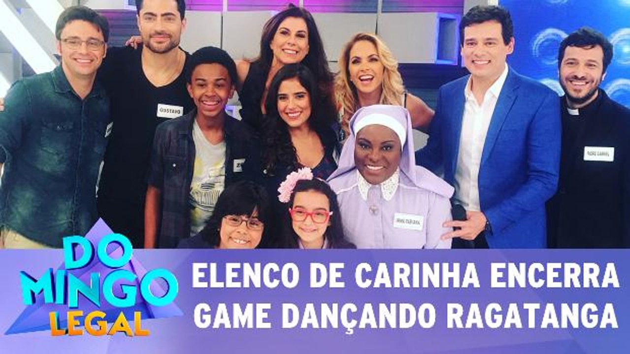 Elenco de Carinha de Anjo encerra competição dançando Ragatanga - 03.09.17