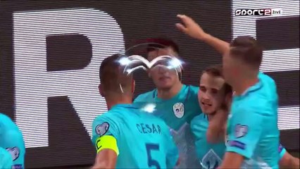 3-0 Benjamin Verbič Goal Slovenia 3-0 Lithuania - 04.09.2017