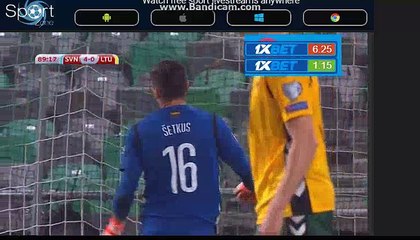 Valter Birsa Goal HD - Slovenia 4-0 Lithuania 04.09.2017