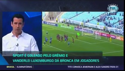 Vanderlei Luxemburgo arrasou jogadores e gravação foi tornada pública