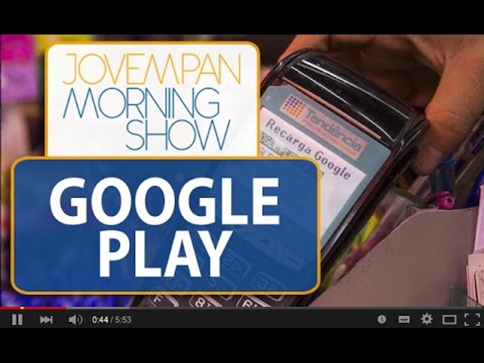 Google lança recarga pré-paga para compra de aplicativos | Morning Show