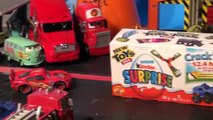Disney Pixar Cars 12 Surprise Eggs Unboxing with Silver Lightning McQueen Luigi Guido Finn