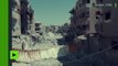 [Actualité] En Syrie, un drone survole les ruines d'un quartier de Raqqa repris aux terroristes de Daesh