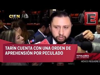 Enrique Tarín se refugia en la Cámara de Diputados