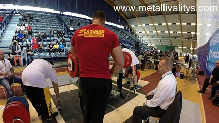 Penkkipunnerrus ryhmä 3 . FPO Single Lift SM / WABDL World Cup, Turku, Finland, 26-27.8-2017