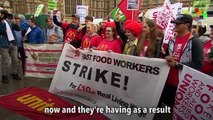 McDonald's Workers Staged First Strike in U.K. Since Opening