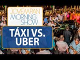 Taxistas fazem protesto contra Uber em festa de Carnaval da Vogue | Morning Show