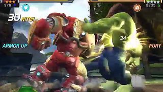 Concours ponton fer homme merveille de de contre Hulkbuster |