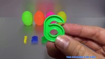 Les couleurs comte compte des œufs Anglais pour enfants Apprendre à Il jouet 20 surprise