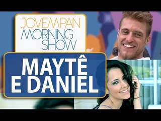 Sem querer, atriz Maytê Piragibe confessa affair com Daniel, do BBB 16 | Morning Show