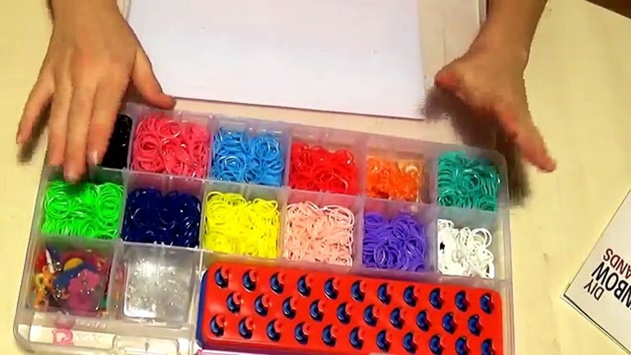 Telar para mi conjunto de tejer arco iris de goma