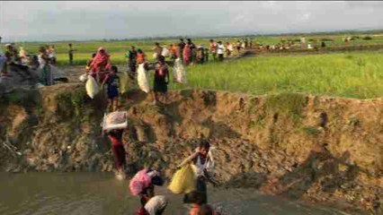 Oleada de rohinyás llegan a Bangladesh huyendo del noroeste Birmania