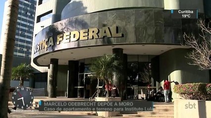 Marcelo Odebrecht depõe ao juiz Sérgio Moro