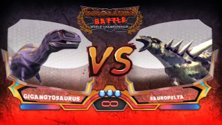 Dinosaurios Batalla Mundo Campeonato