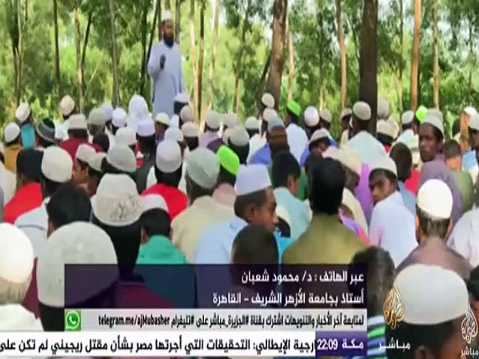 مكالمة الشيخ محمود شعبان