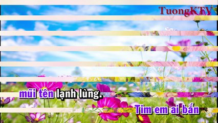 [Karaoke] Gõ Cửa Trái Tim - Nhạc Sống