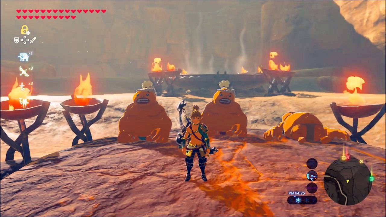 【ガマンくらべ : ほこらチャレンジ　ナボール山】 攻略 ゼルダの伝説 ブレスオブザワイルド　Test of Will BREATH OF THE WILD