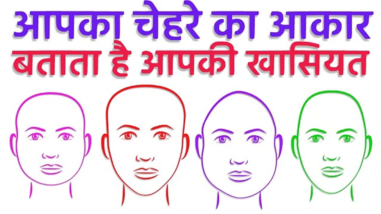 चेहरे के अकार को देखकर जान सकते है उसके सारे राज | Face Reading Astrology