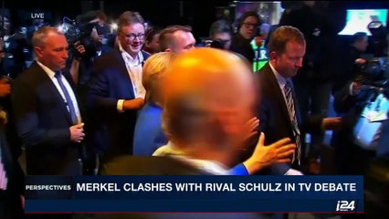 PERSPECTIVES | Merkel clashes with rival Schulz in TV debate | Monday, September 4th 2017