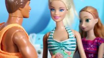 Frozen Anna & Kristoff AllToyColelctor go on a CRUISE Ship Disney Barbie Hans, Elsa, PLAY-