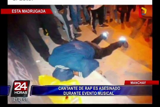 Manchay: en pleno concierto, asesinan de cinco balazos a cantante de rap