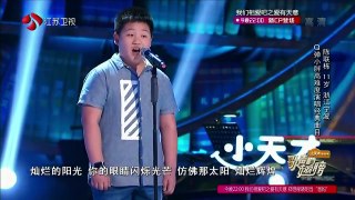 纯享版：《我的太阳》演唱：陈联栋（11歲）