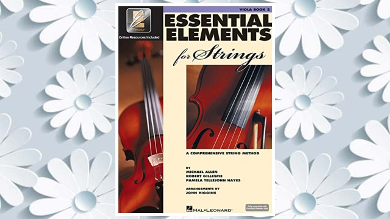 Download PDF Essential Elements for Strings - Book 2 with EEi: Viola FREE