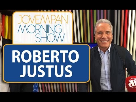 Roberto Justus solta a voz e canta My Way , de Frank Sinatra, ao vivo no Morning Show