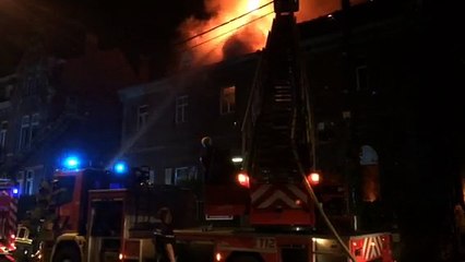 Incendie à La Plante