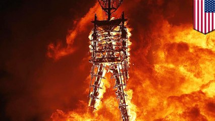 Burning Man participant dies after running into iconic fire ceremony