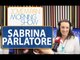Sabrina Parlatore solta a voz e canta "Você", de Elis Regina | Morning Show