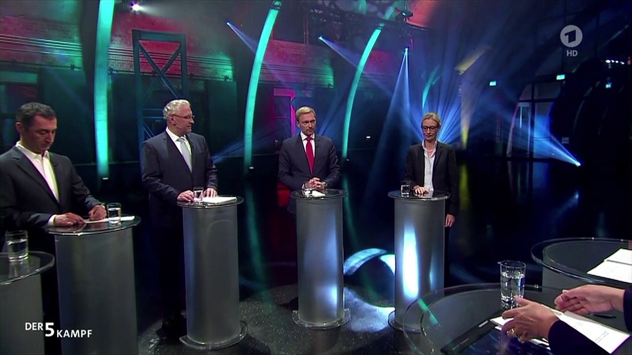 Kleinere Parteien zeigen sich in der ARD angriffslustig