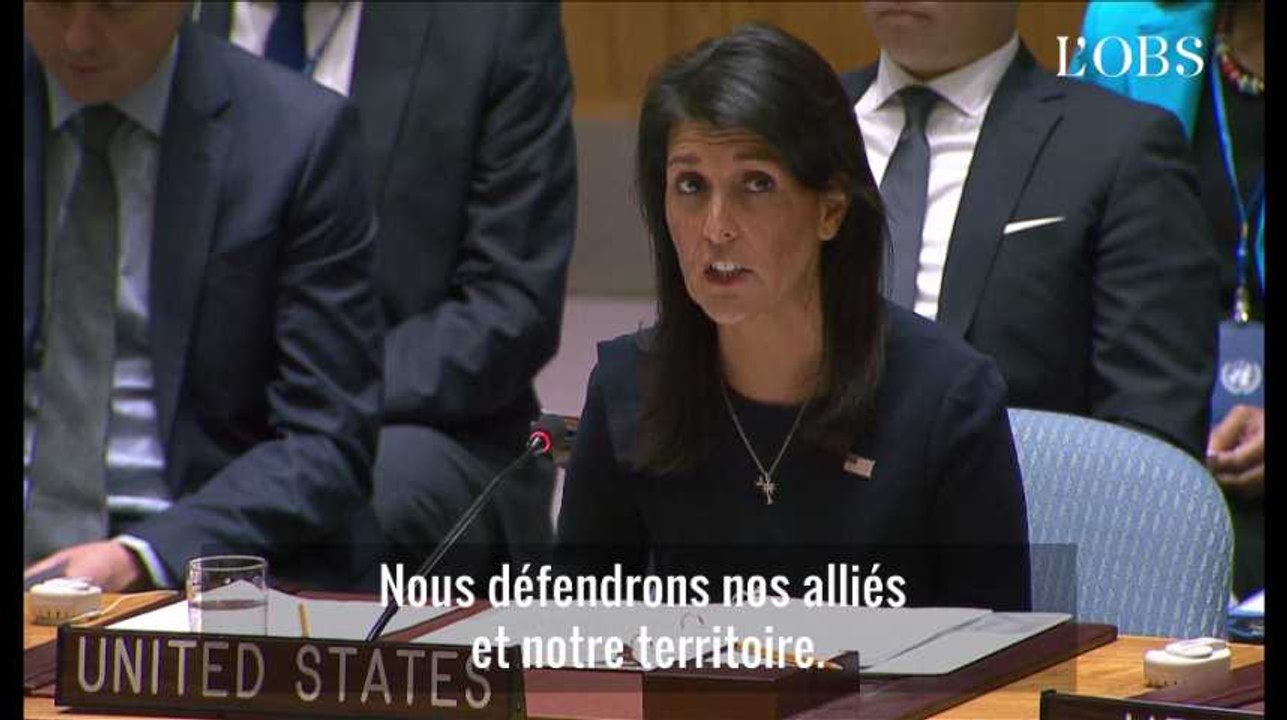 Corée du Nord : "La patience des Etats-Unis n'est pas illimitée"