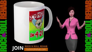 Greg Piper from The Tooners and Rock & Roll Rehab presents I'm High - The four twenty Mug
