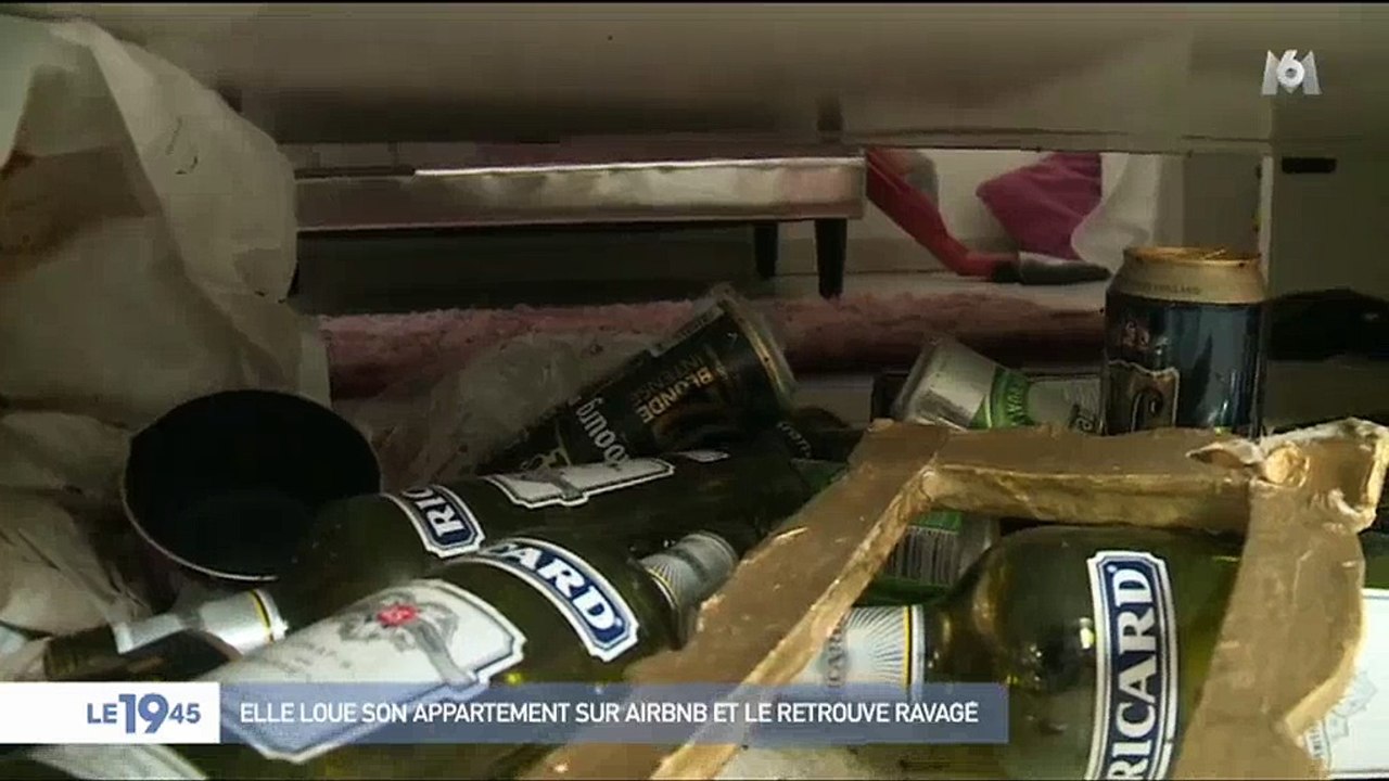 Une propriétaire témoigne après avoir retrouvé son appartement totalement saccagé après une location Airbnb - Regardez