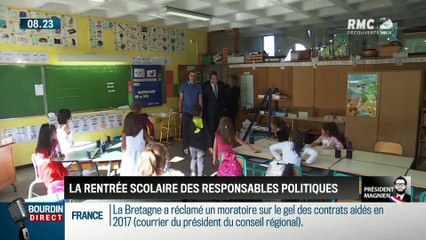Président Magnien ! : Emmanuel Macron fait sa rentrée scolaire - 05/09