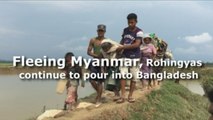 Fleeing Myanmar, Rohingyas continue to pour into Bangladesh